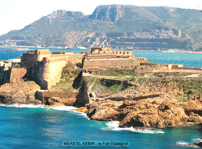 Fichier:Mers El Khebir Le fort espagnol.jpg
