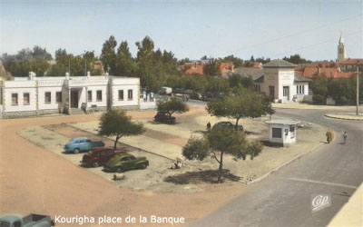 Fichier:Kourigha Place banque.jpg