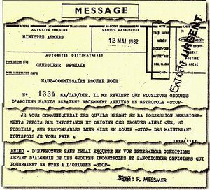 Messmer 12 mai 1962 Message.JPG