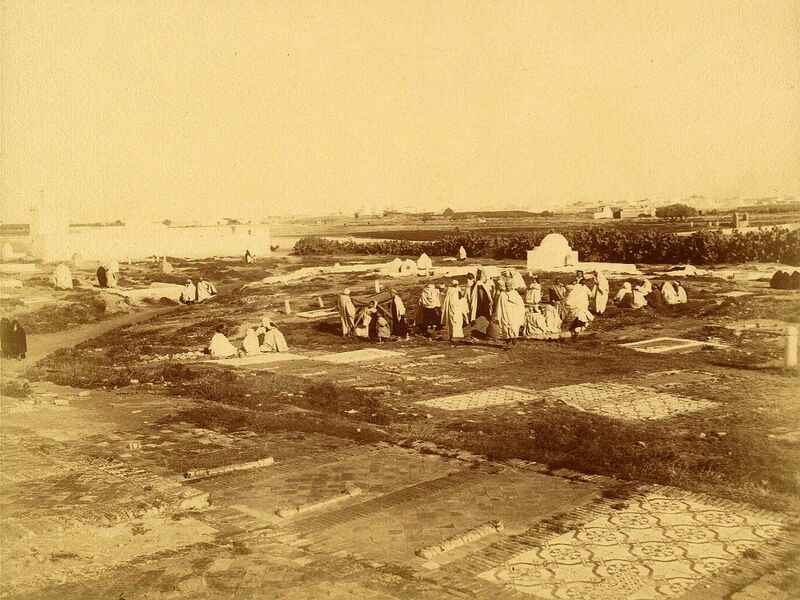 Fichier:Kairouan 1890 mosaiques.jpg