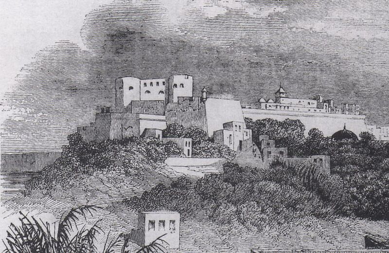 Fichier:Oran le château neuf 1835.JPG