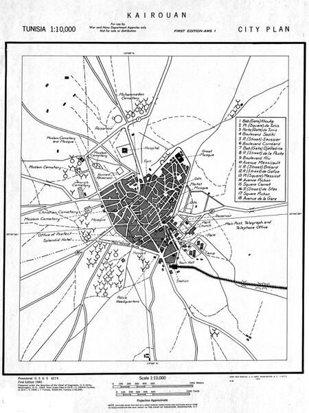 Fichier:Kairouan plan 1943.jpg