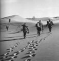 Progression dans le sable