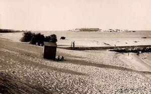 Monastir plage sud 1950.jpg