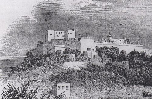 Oran le château neuf 1835.JPG