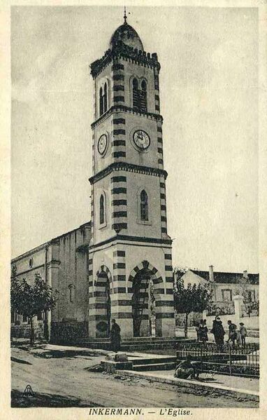 Fichier:Eglise inkermann 1910.jpg
