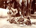Biskra - Femmes dans l'oasis - 1900