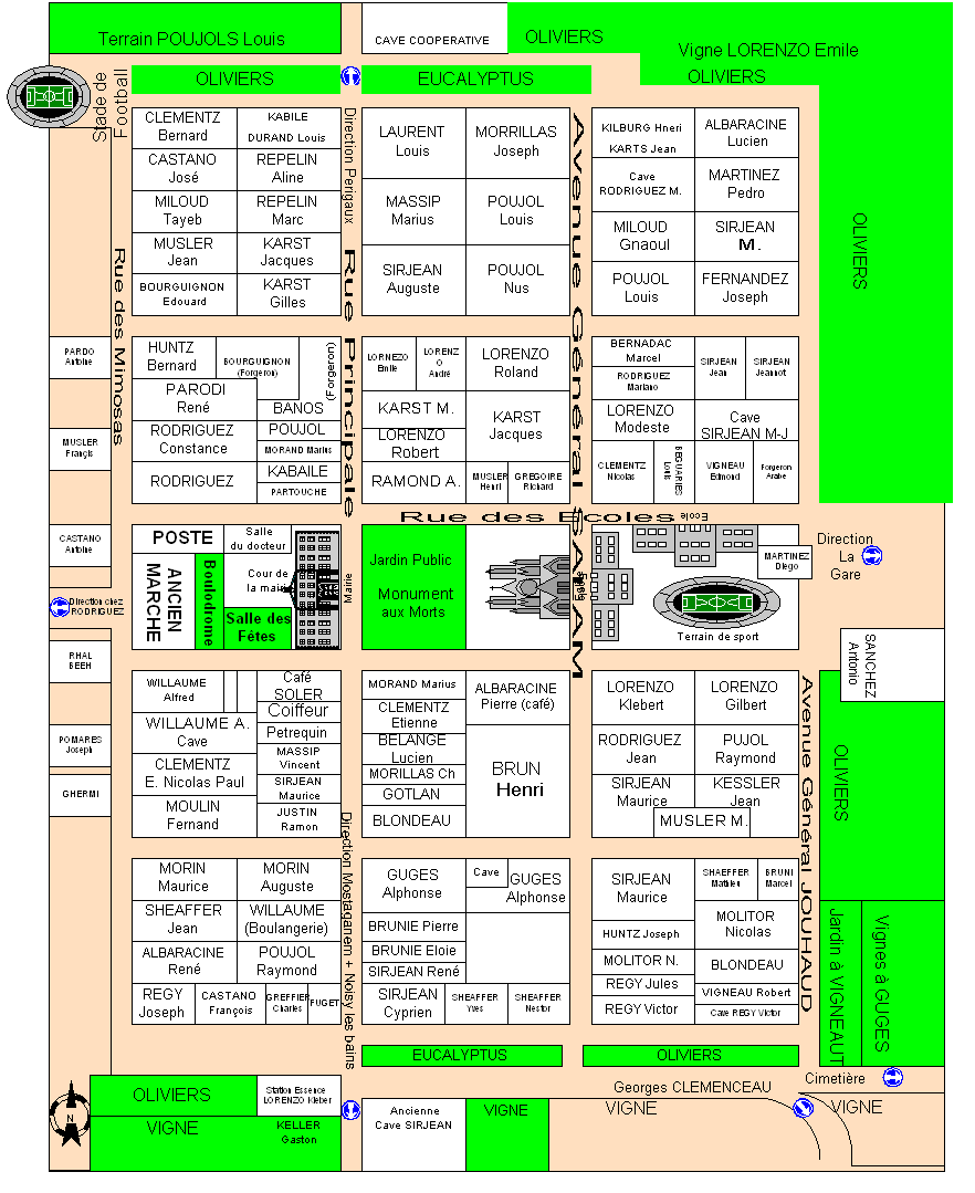 Plan schématique