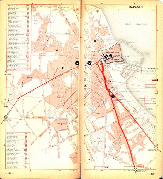 Fichier:Plan mazagan 1950.jpg
