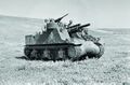 Automoteur HM7 avec obusier de 105m/m sur chassis Sherman en AFN