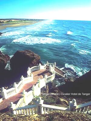 Tanger Escalier Hôtel de Tanger.jpg