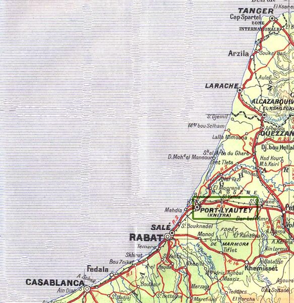 Fichier:Carte Port-Lyautey.jpg