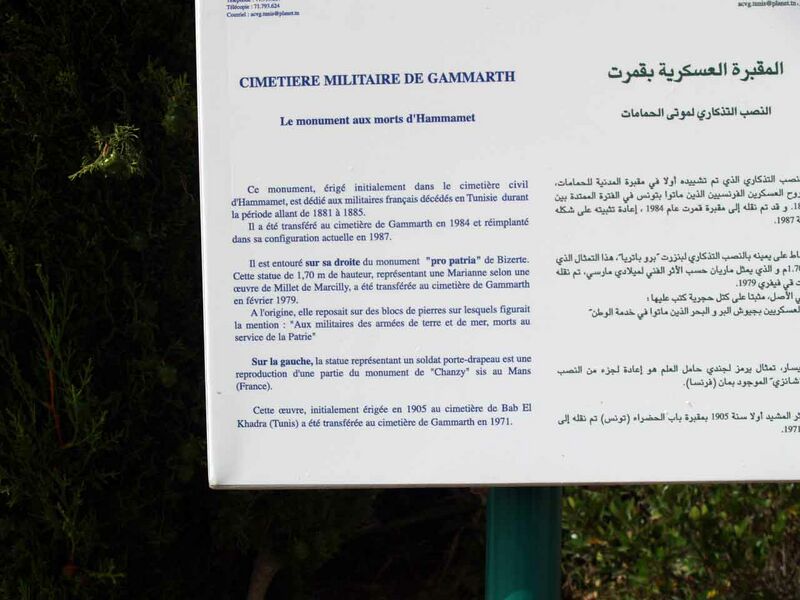 Fichier:Hammamet plaque.jpg