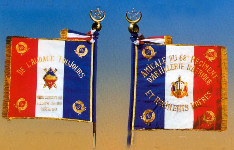 Fichier:Drapeau 68eRAA.jpg